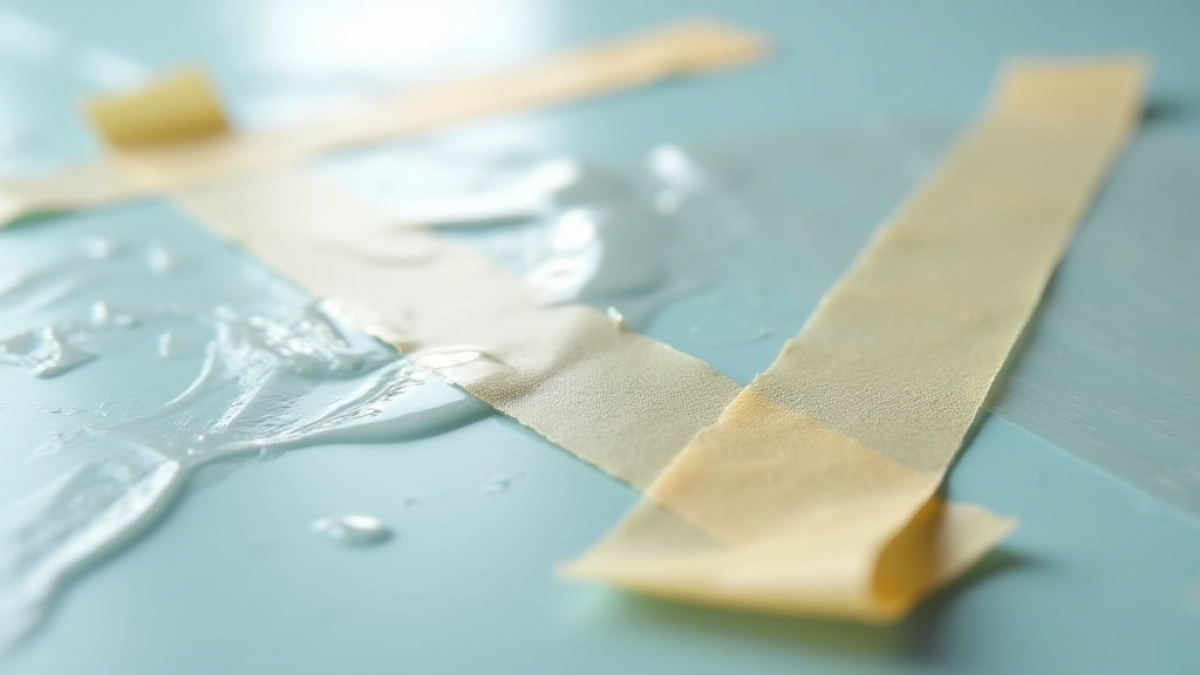 Czym usunąć klej po taśmie z plastiku