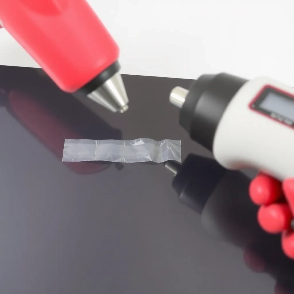Jak usunąć taśmę dwustronną z plastiku