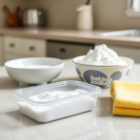 Jak usunąć zapach z plastikowego pojemnika