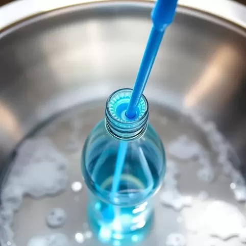 Jak wyczyścić plastikowy bidon