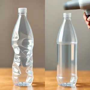 Jak wyprostować plastikową butelkę