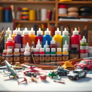 Jakie farby do modeli plastikowych
