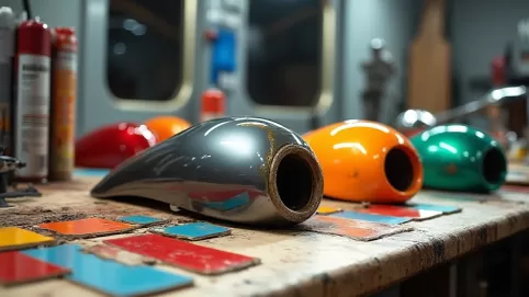 Malowanie plastików motocyklowych