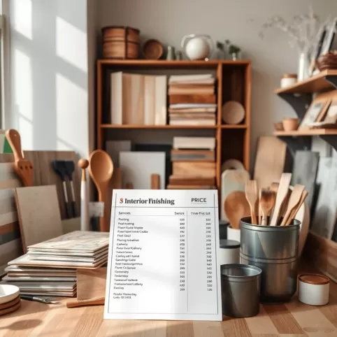 Wykończenie Wnętrz Cennik